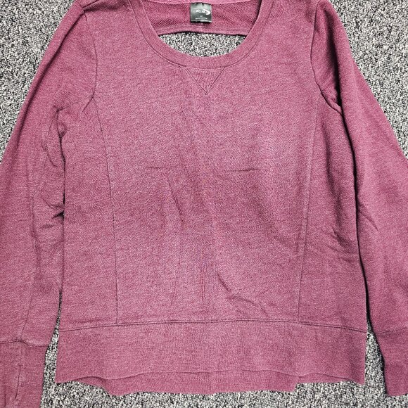 BOGO OFFER🎀  BMTA Sport- Plum/Burgundy Crew Sweatshirt with back cutout- Size M - Picture 1 of 2
